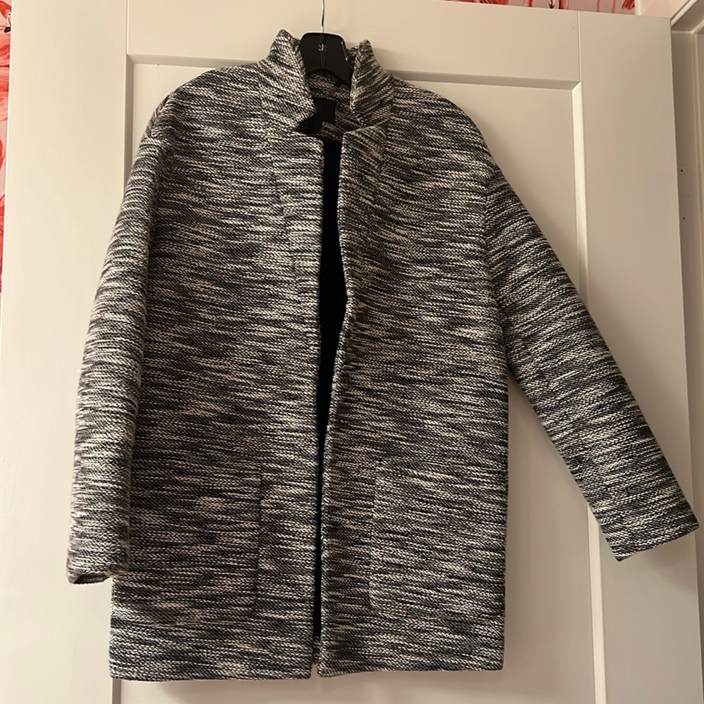 Banana Republic neoprene coat